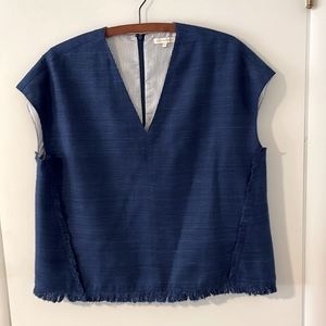 ANN MASHBURN 100% Silk top